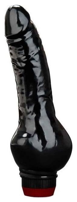 Анальный вибратор BlueLine 5 Vibrating Anal Dildo черный 13 см