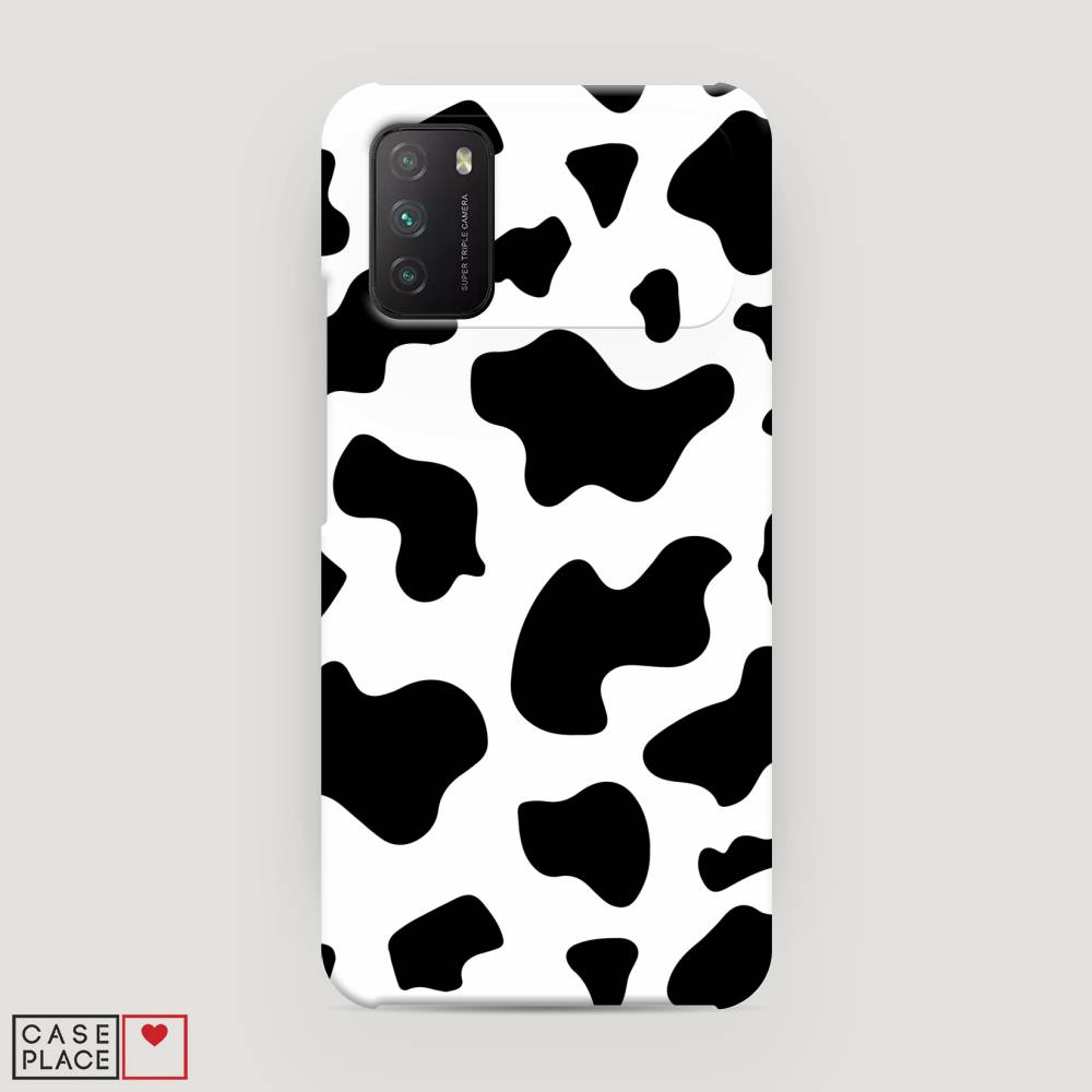 

Пластиковый чехол "Пятна коровы" на Xiaomi Poco M3, 39520-1