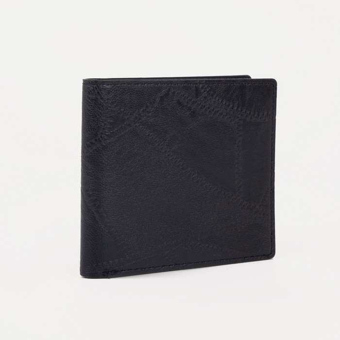 

Портмоне мужское NoBrand 5055213 черное, Черный, 5055213