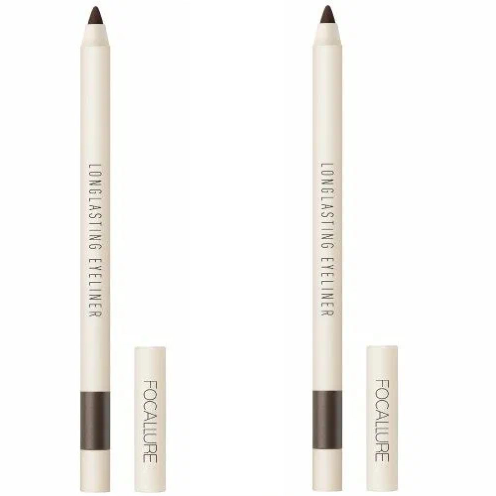 Карандаш для век Focallure Lasting Soft Gel Pencil Тон 02 0.4 г 2 шт