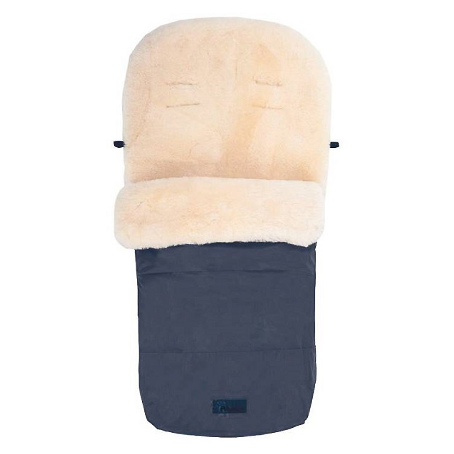 фото Конверт-мешок для детской коляски altabebe mt2200lp lambskin-footmuff navy blue