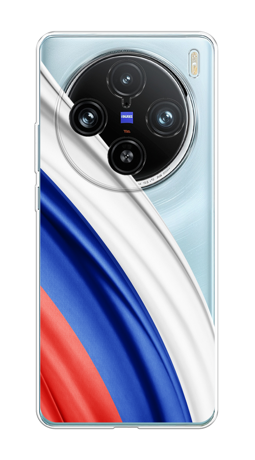 

Чехол на Vivo X100 Pro "Флаг России уголок", Белый;синий;красный;прозрачный, 2611850-1