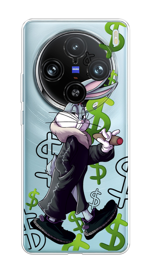 

Чехол на Vivo X100 Pro "Rich Bugs Bunny", Зеленый;черный;голубой, 2611850-1