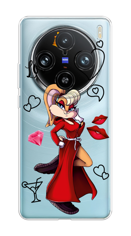 

Чехол на Vivo X100 Pro "Rich Lola Bunny", Красный;бежевый;оранжевый, 2611850-1
