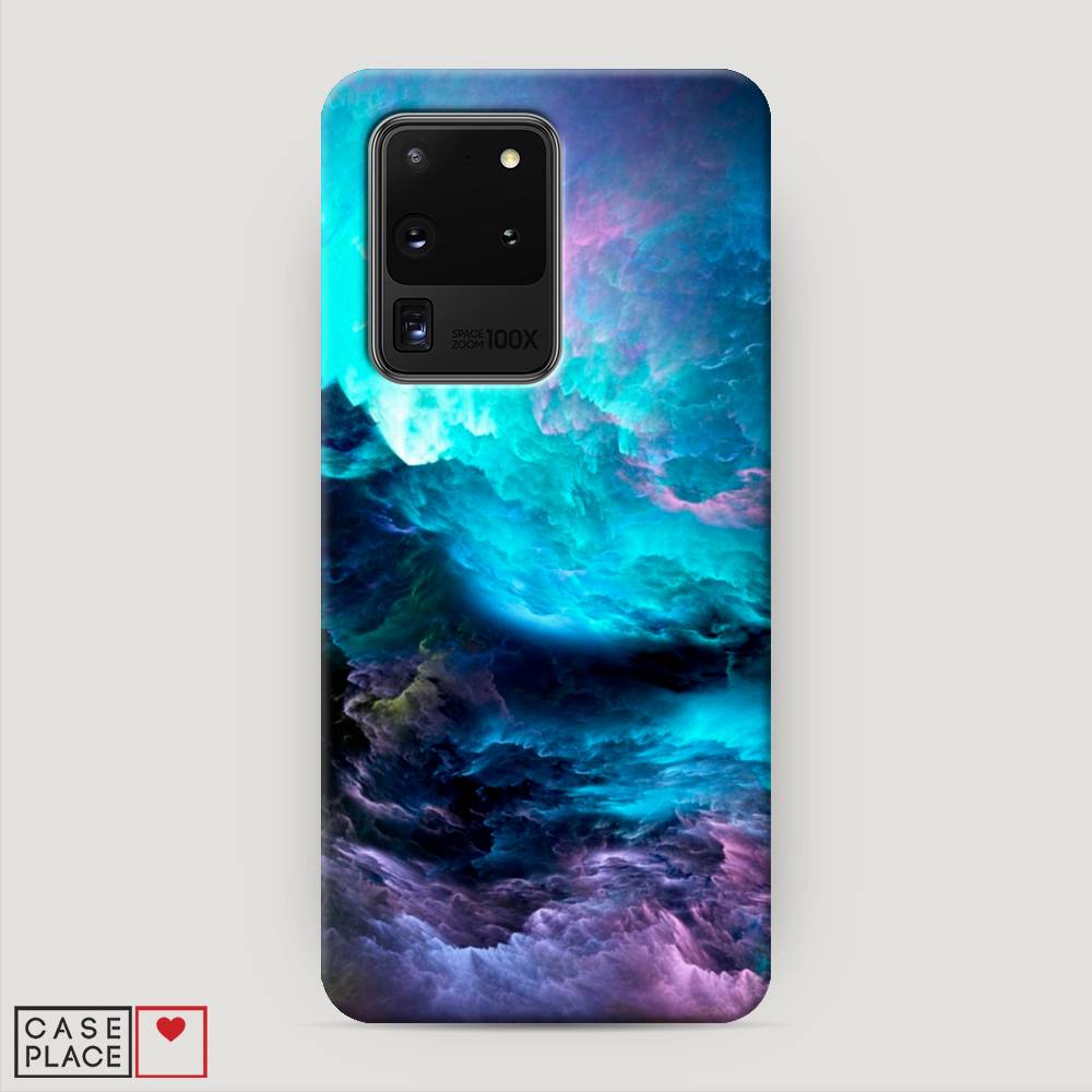

Пластиковый чехол "Бирюзовое небо" на Samsung Galaxy S20 Ultra, 29420-3