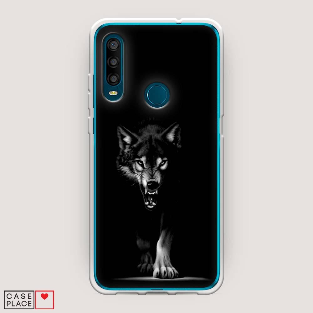 

Чехол Awog на Alcatel 1SE (2020) / Алкатель 1SE (2020) "Волк выходит из ночи", Разноцветный, 171250-1