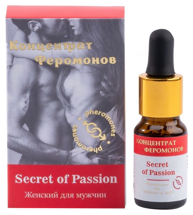 фото Женский концентрат феромонов биомед secret of passion флакон 9 мл biomed