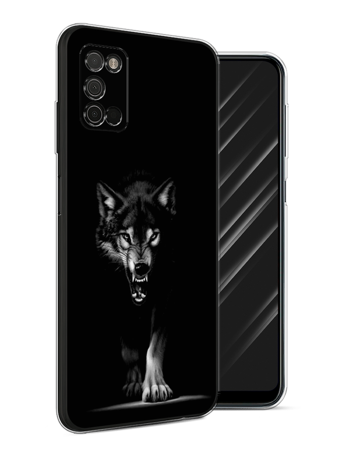

Чехол Awog на Samsung Galaxy A03S / Самсунг A03S "Волк выходит из ночи", Разноцветный, 2103250-1