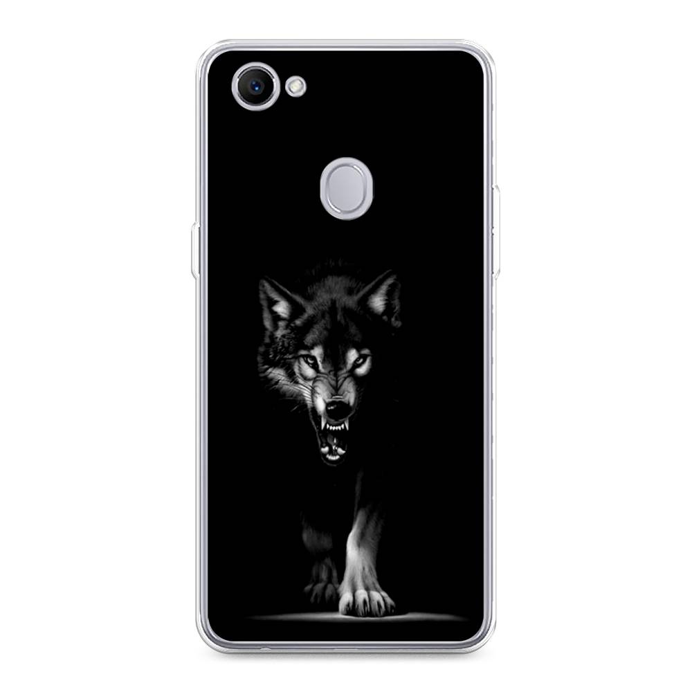 

Чехол Awog на Oppo F7 "Волк выходит из ночи", Разноцветный, 250350-1