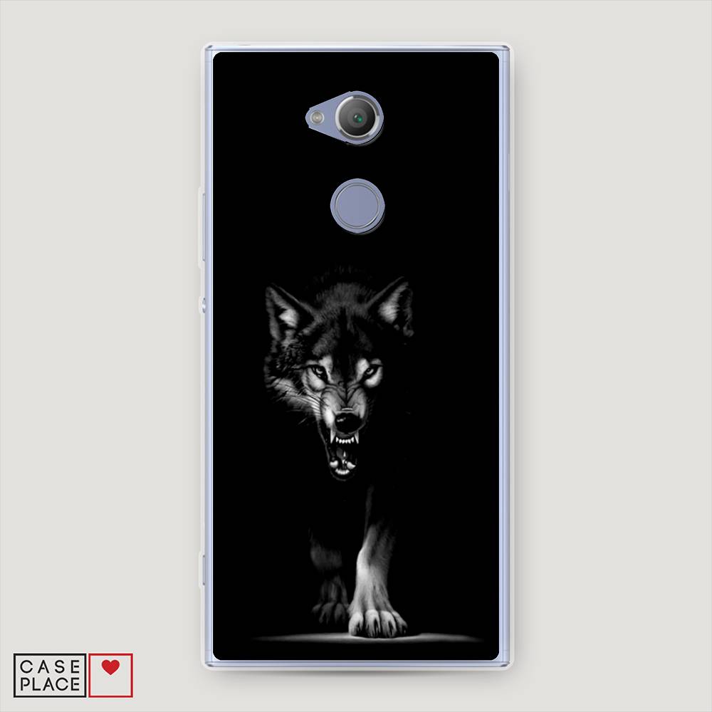 

Чехол Awog на Sony Xperia XA2 Ultra "Волк выходит из ночи", Разноцветный, 53250-1