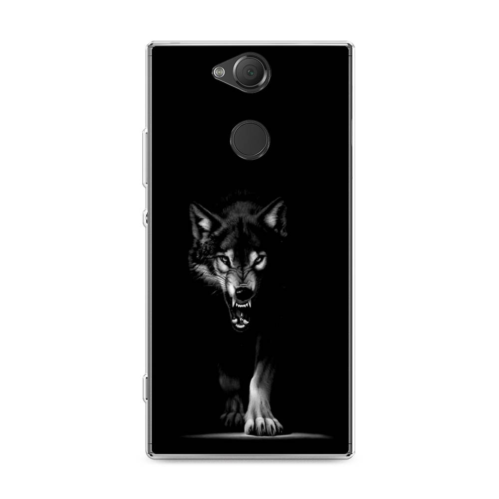 

Чехол Awog на Sony Xperia XA2 Plus "Волк выходит из ночи", Разноцветный, 53550-1