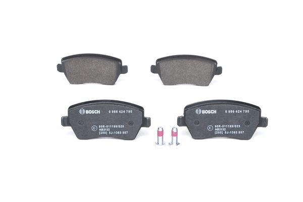 

Тормозные колодки Bosch передние для Lada Largus/Renault Duster/Nissan Note 986424795