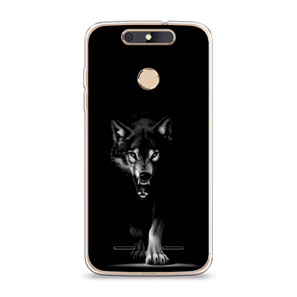 

Чехол Awog на ZTE Blade V8 mini / ЗТЕ Блэйд V8 mini "Волк выходит из ночи", 131950-1