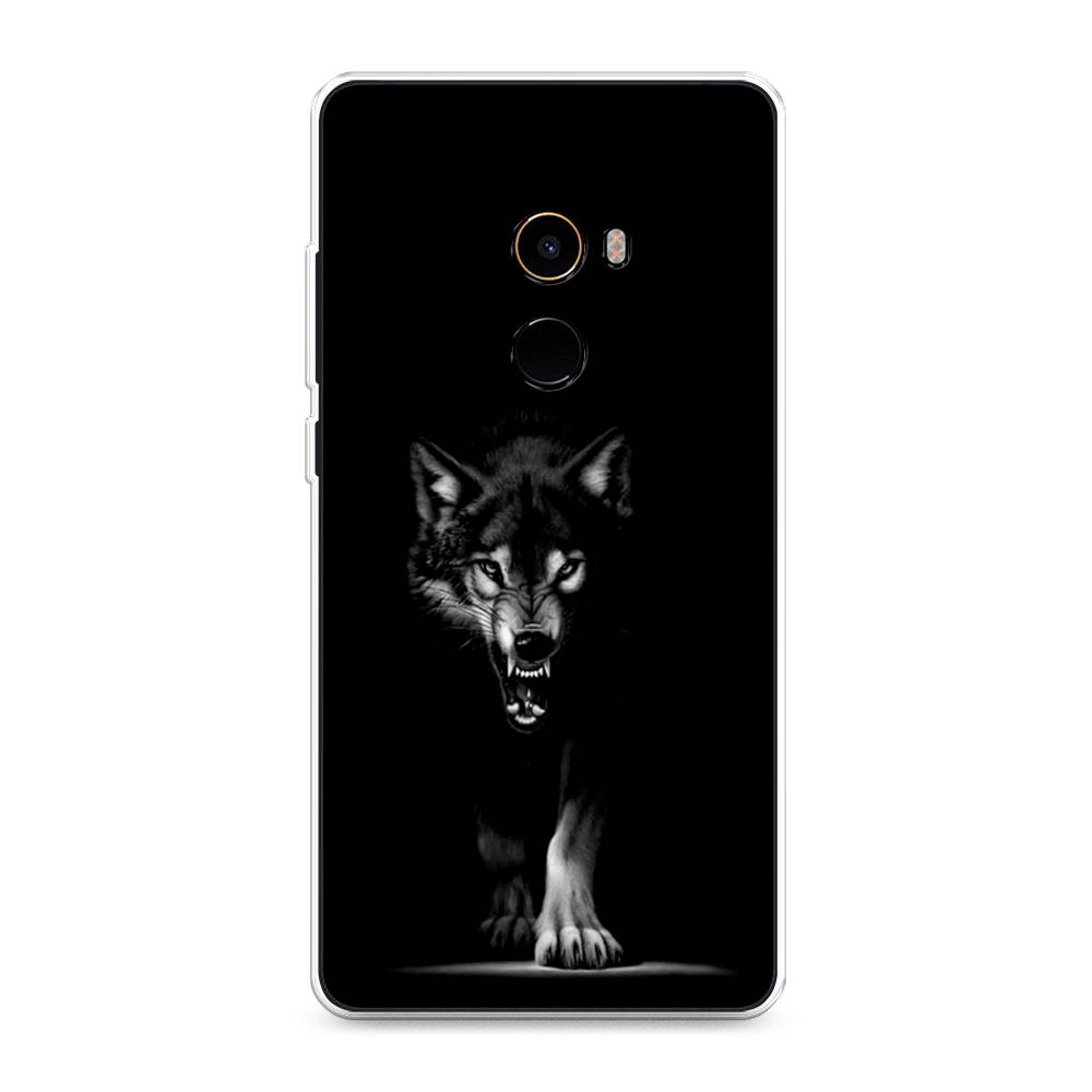 

Чехол Awog на Xiaomi Mi Mix 2 "Волк выходит из ночи", Разноцветный, 32550-1