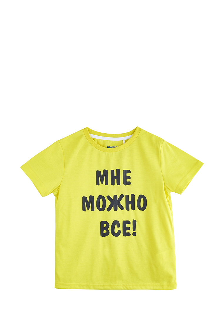 Футболка детская Max&jessi AW21C36503819 желтый р.122