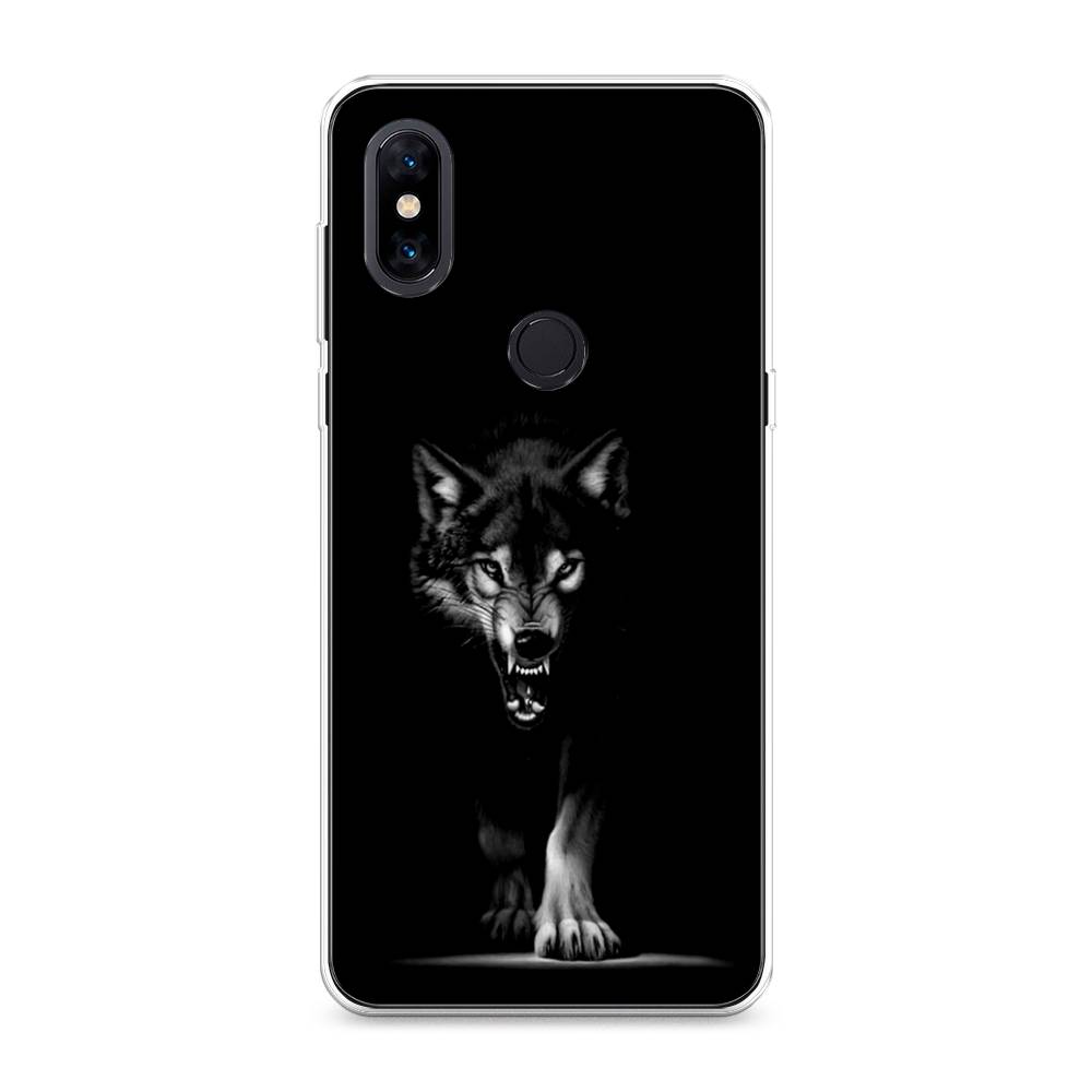 

Чехол Awog на Xiaomi Mi Mix 3 "Волк выходит из ночи", Разноцветный, 34950-1