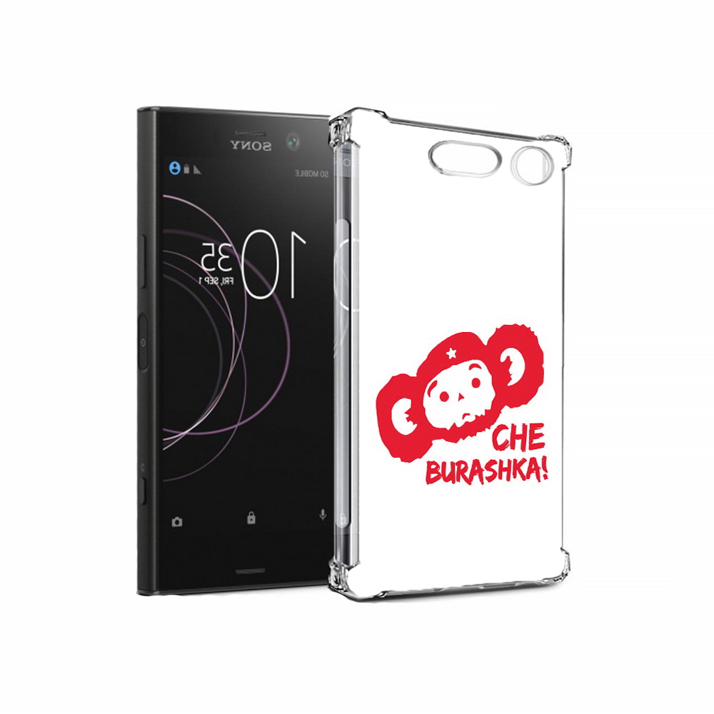 

Чехол MyPads Tocco для Sony Xperia XZ1 чебурашка (PT77229.221.672), Прозрачный, Tocco