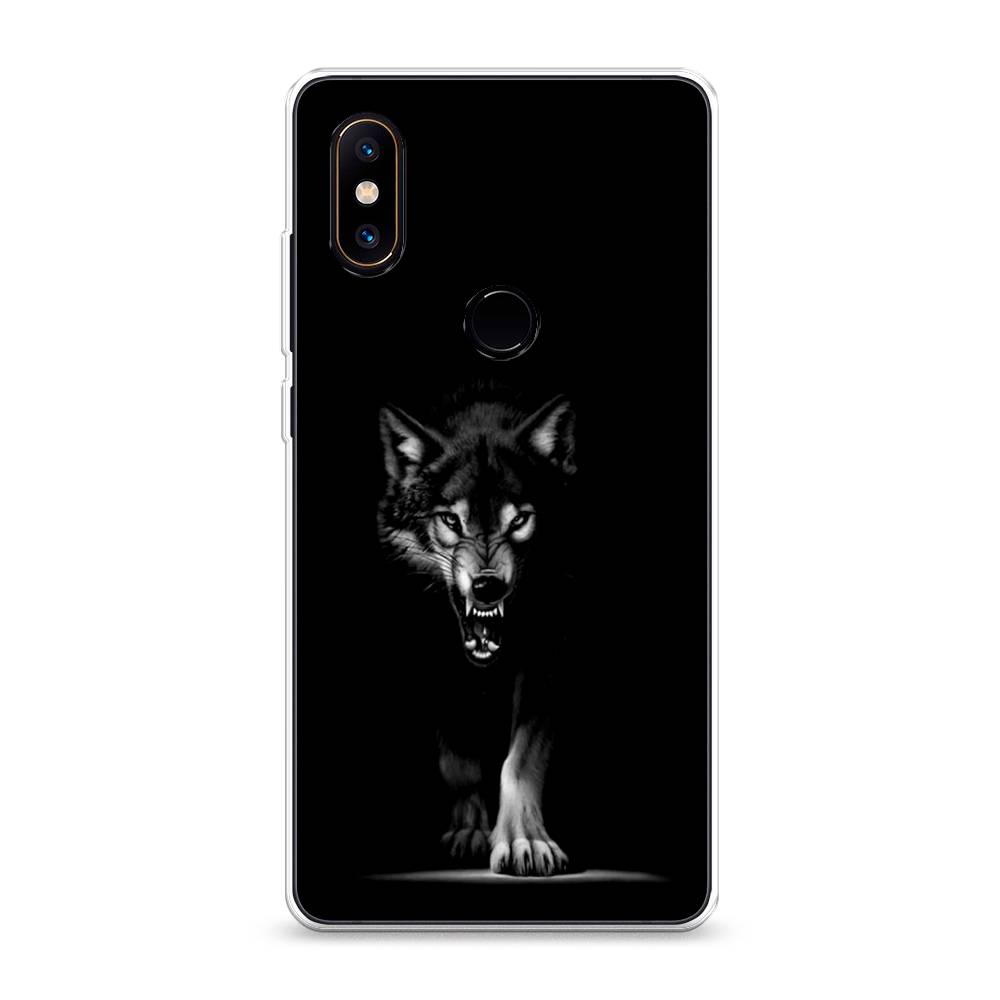 

Чехол Awog на Xiaomi Mi Mix 2S "Волк выходит из ночи", Разноцветный, 33450-1
