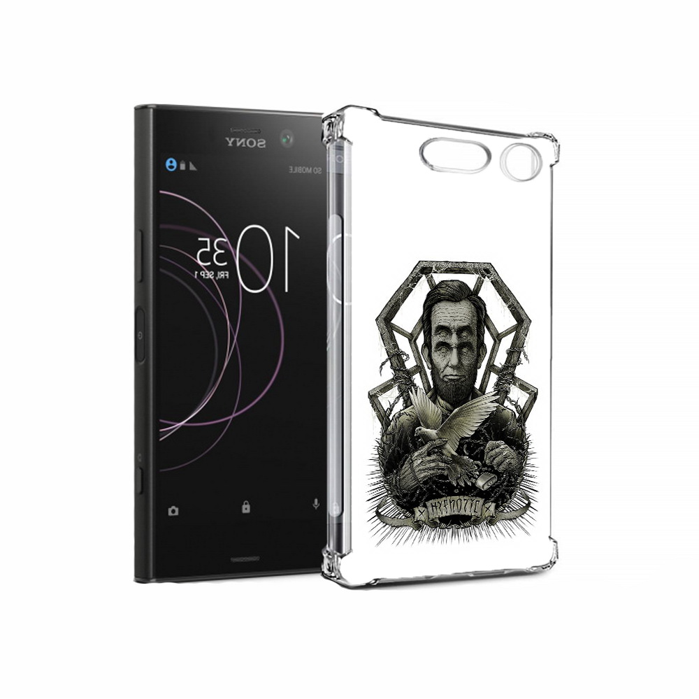 

Чехол MyPads Tocco для Sony Xperia XZ1 франклин абстракция (PT77229.221.662), Прозрачный, Tocco