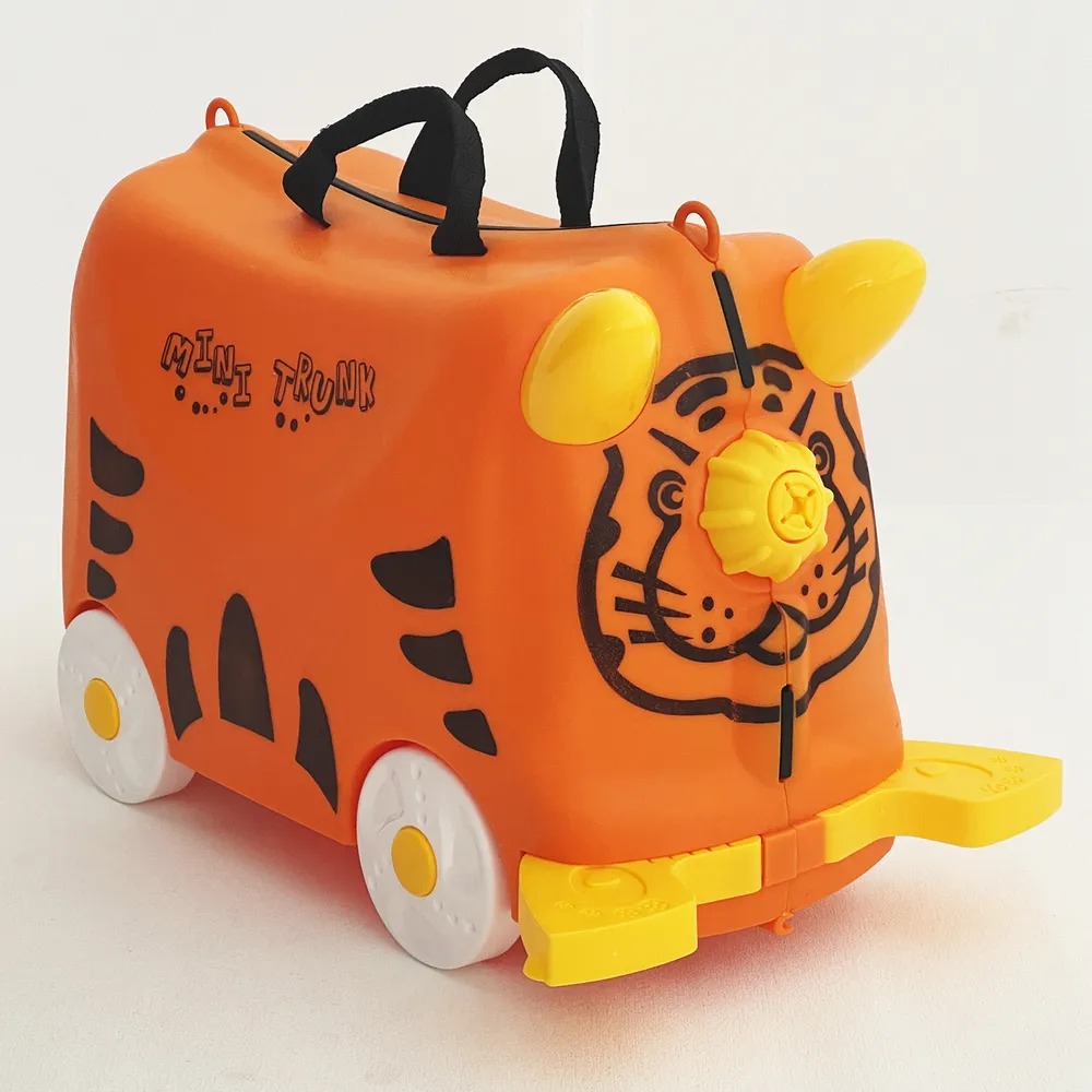 фото Чемодан детский ride n' roll 93598633 тигренок оранжевый