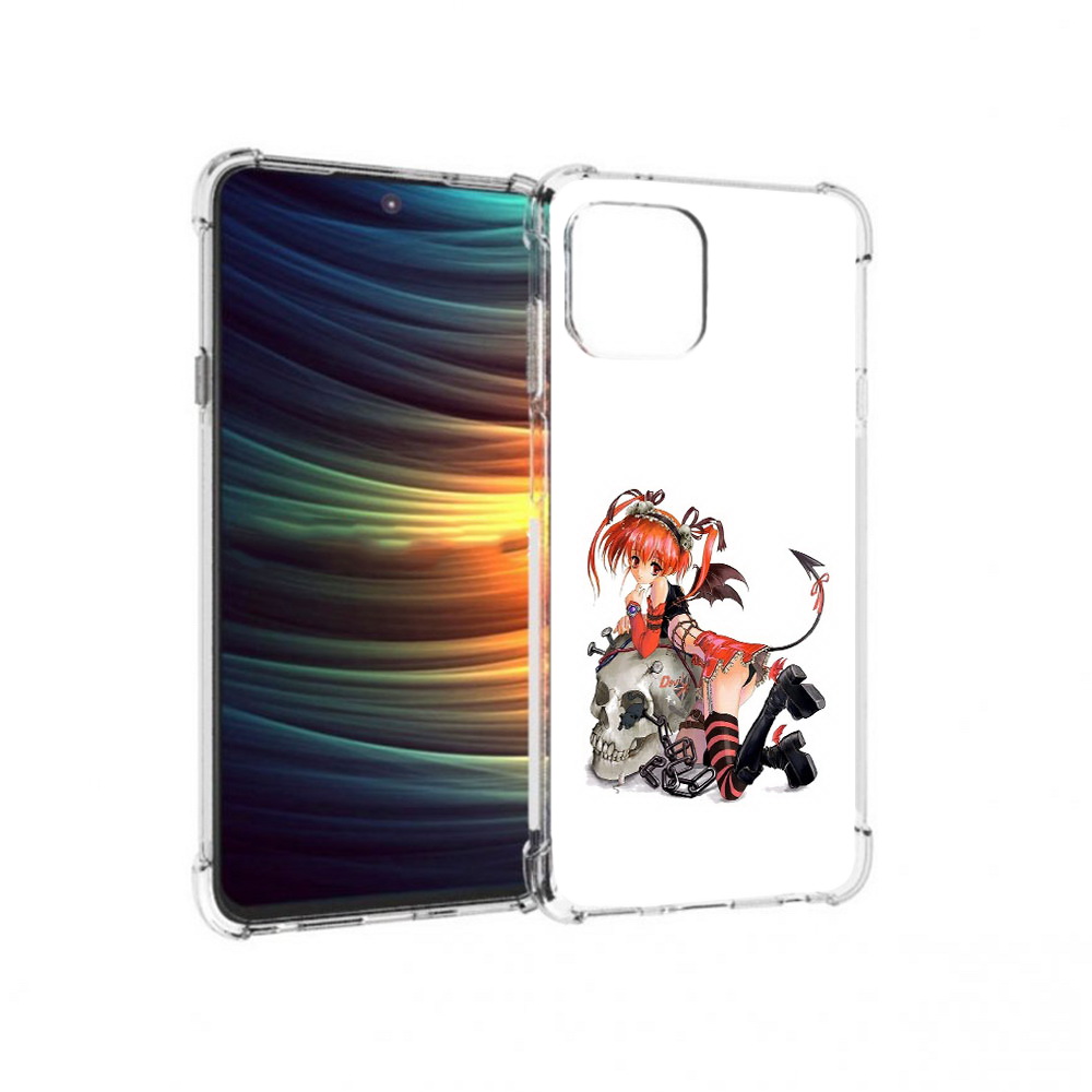 

Чехол MyPads Tocco для Motorola 20 Lite аниме (PT227073.348.221), Прозрачный, Tocco