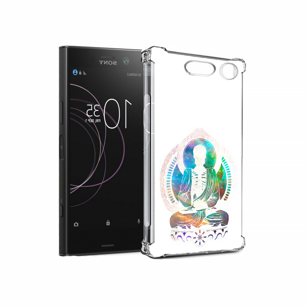 

Чехол MyPads Tocco для Sony Xperia XZ1 умный скелет (PT77229.221.653), Прозрачный, Tocco