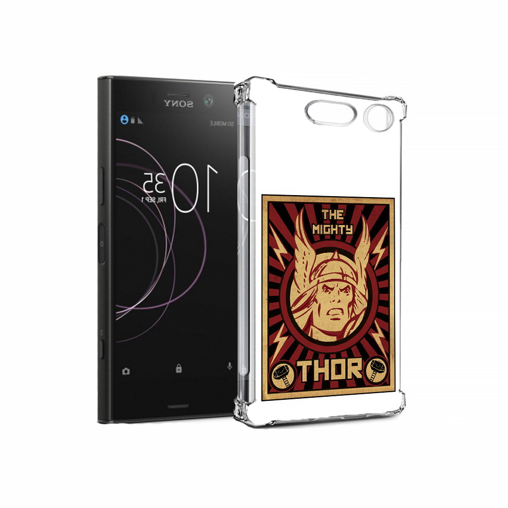 

Чехол MyPads Tocco для Sony Xperia XZ1 тор лицо (PT77229.221.646), Прозрачный, Tocco