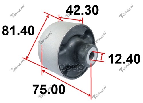 фото Сайлентблок заднего продольного рычага tenacity арт. aammi1059