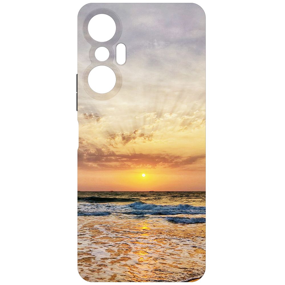 

Чехол-накладка Krutoff Soft Case Индия, Пляжи Гоа для INFINIX Hot 20S черный