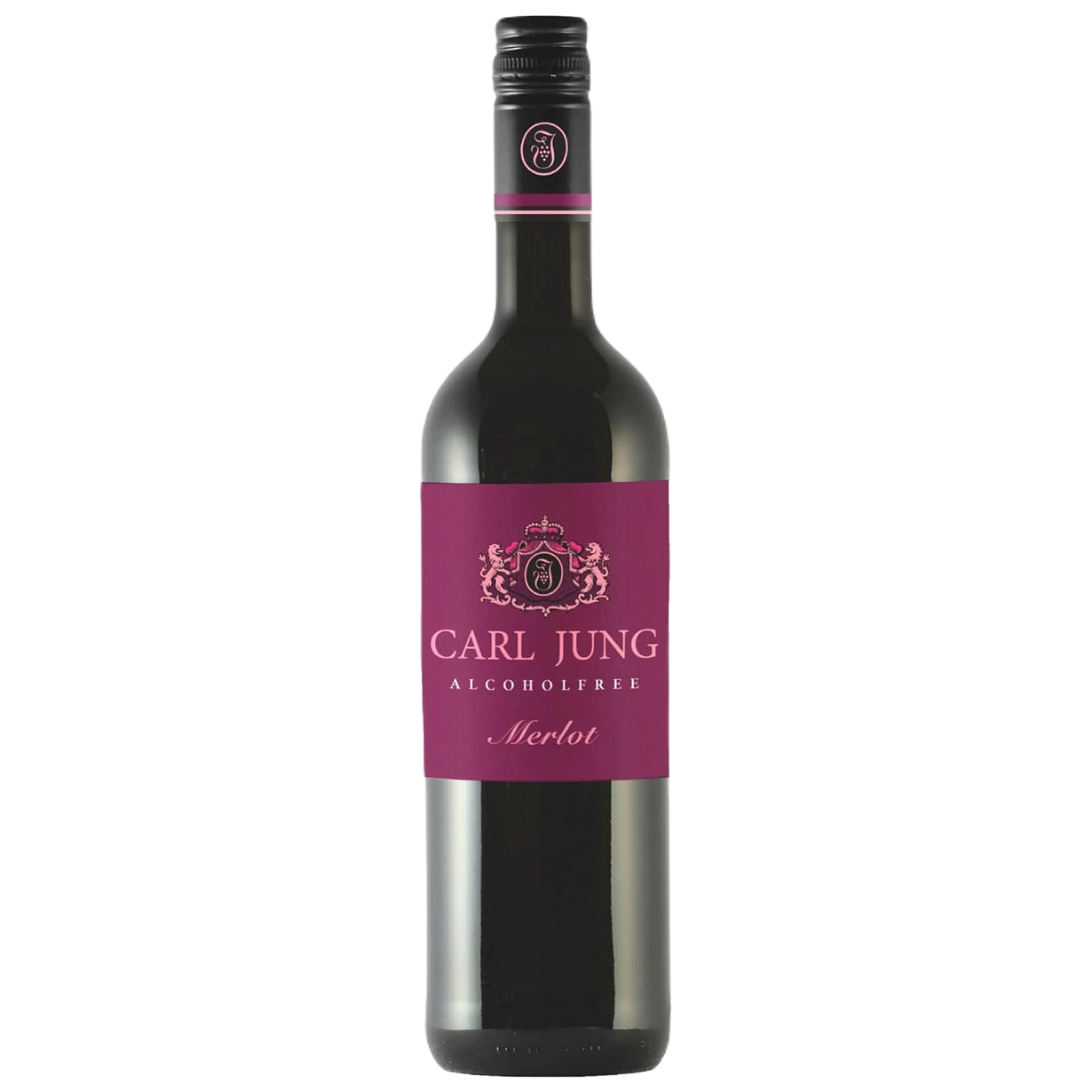 Вино Carl Jung Merlot, красное, безалкогольное, 750 мл