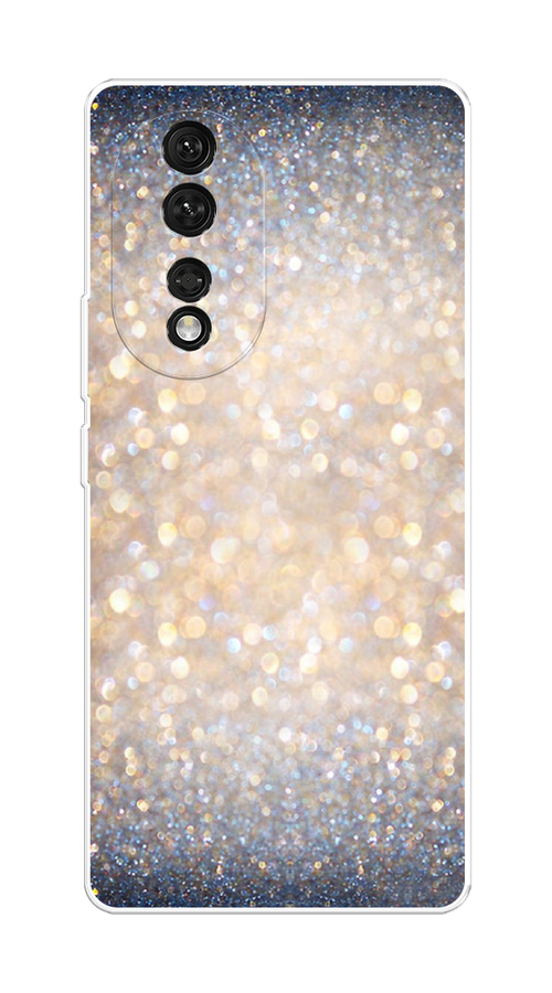 

Чехол на Honor 80 "Мерцание рисунок", Желтый;серый, 6120350-1
