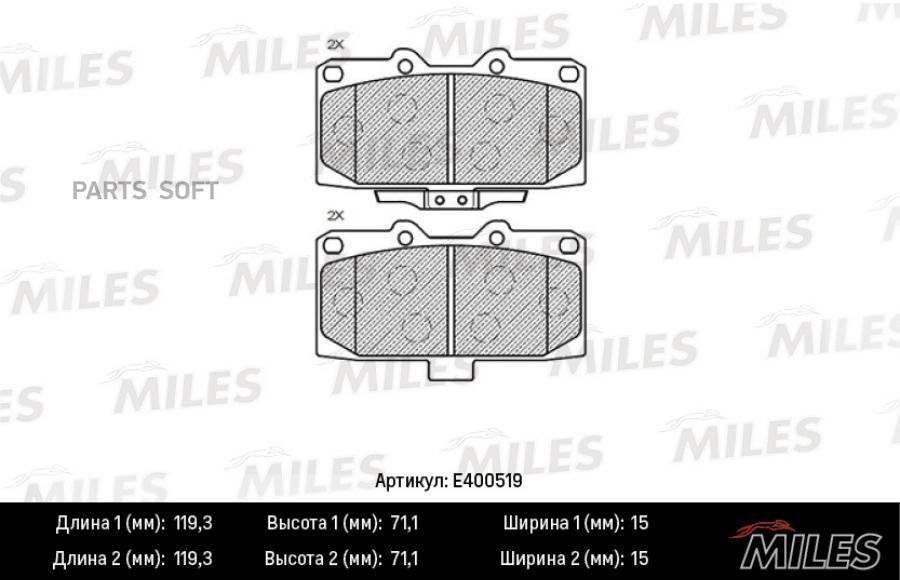 

Колодки тормозные subaru forester 2.0 98-02/impreza 2.0 94- передн. lowmetallic