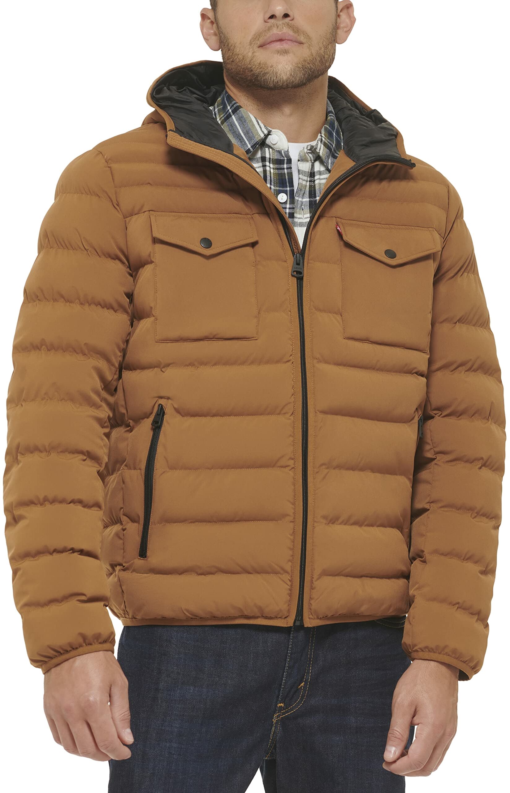 

Куртка мужская Levi's LM2RP401-BRN коричневая M, Коричневый, LM2RP401-BRN