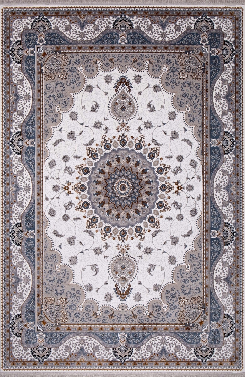 

Ковер турецкий AkTs 240x340 см белый