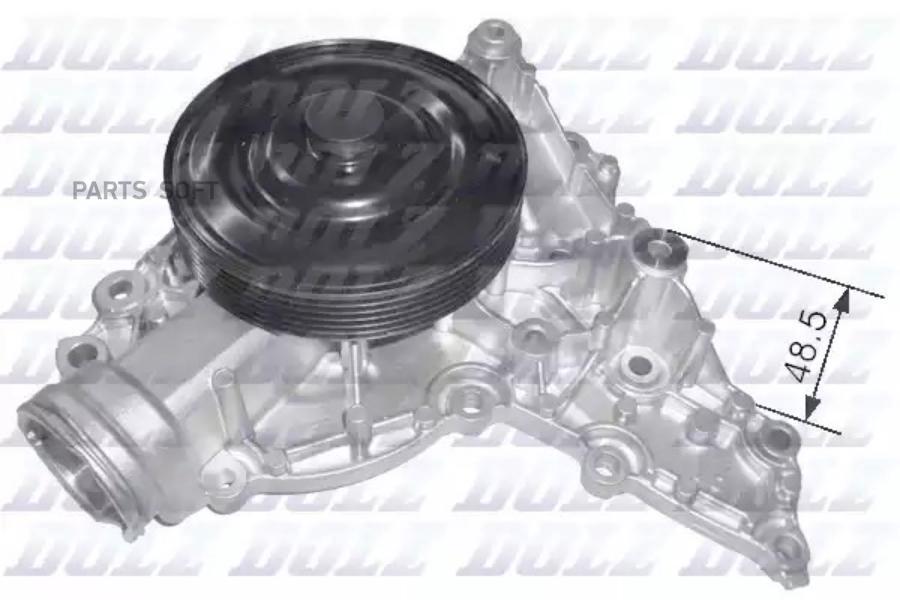 

Помпа, водяной насос mb w204/w211/w221 2.5...5.0l mot.272/273 all 05-> dolz m-229