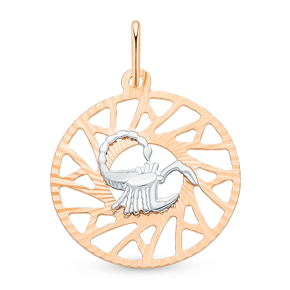 

Подвеска из комбинированного золота 585Gold 603004869, 603004869