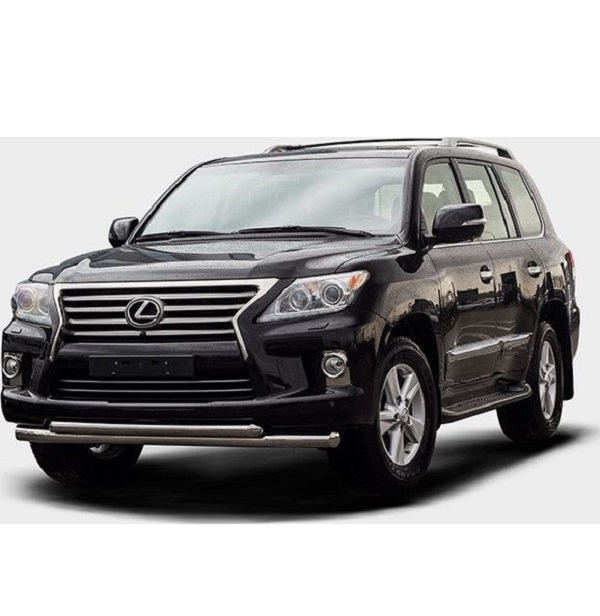 фото Защита переднего бампера souz-96 труба d76/60 двойная, lexus lx570 2012-