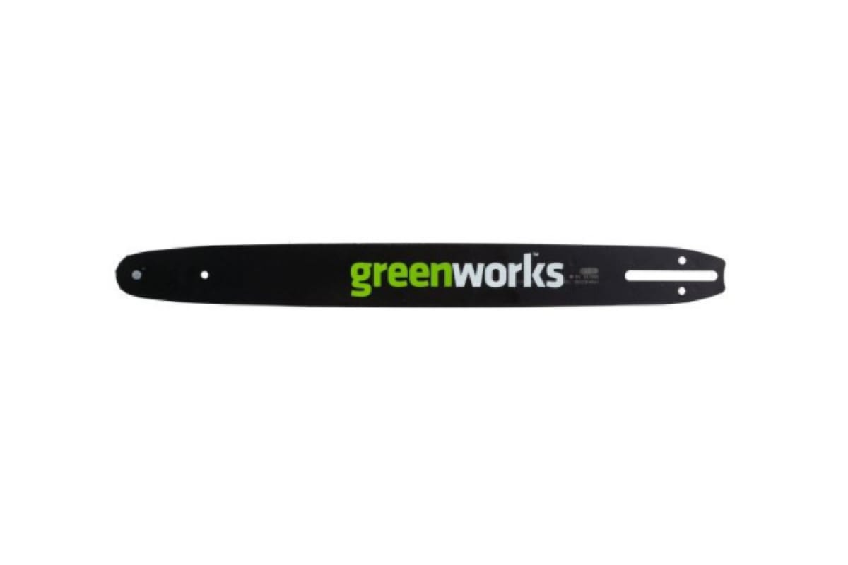 Полотно для электропилы 40 см GREENWORKS