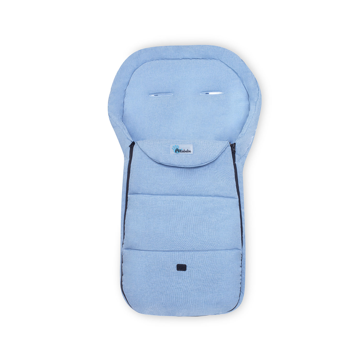 Конверт-трансформер для детской коляски Altabebe AL2450L Lifeline Polyester Light Blue конверт трансформер для детской коляски altabebe al2300l lifeline polyester rose