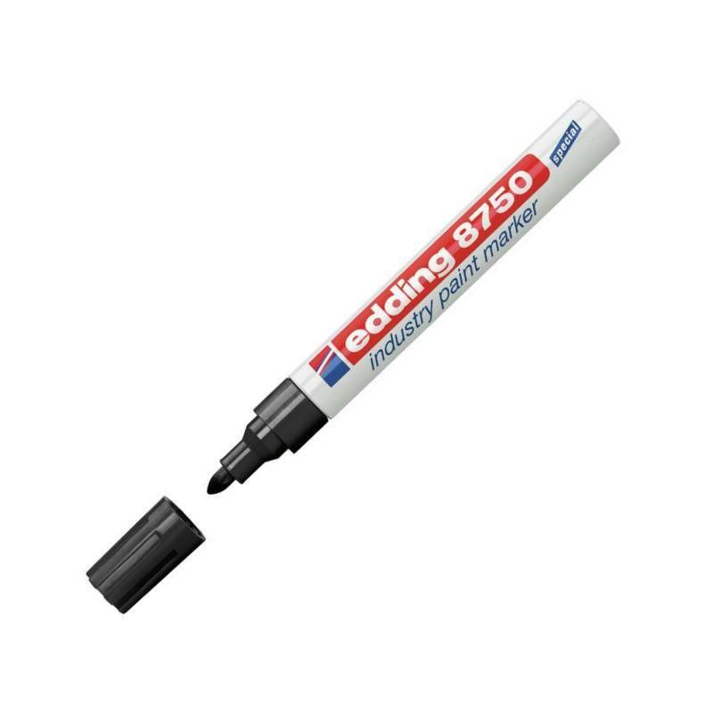 

Маркер-краска лаковый Edding 8750 (150596) черный 2 шт