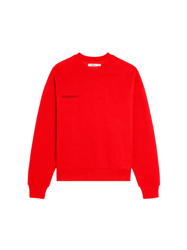 

Свитшот унисекс PANGAIA 92 красный XXL, 92