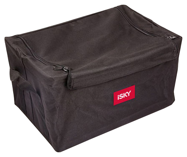 Органайзер в багажник iSky, полиэстер, 35x23x21 см, черный