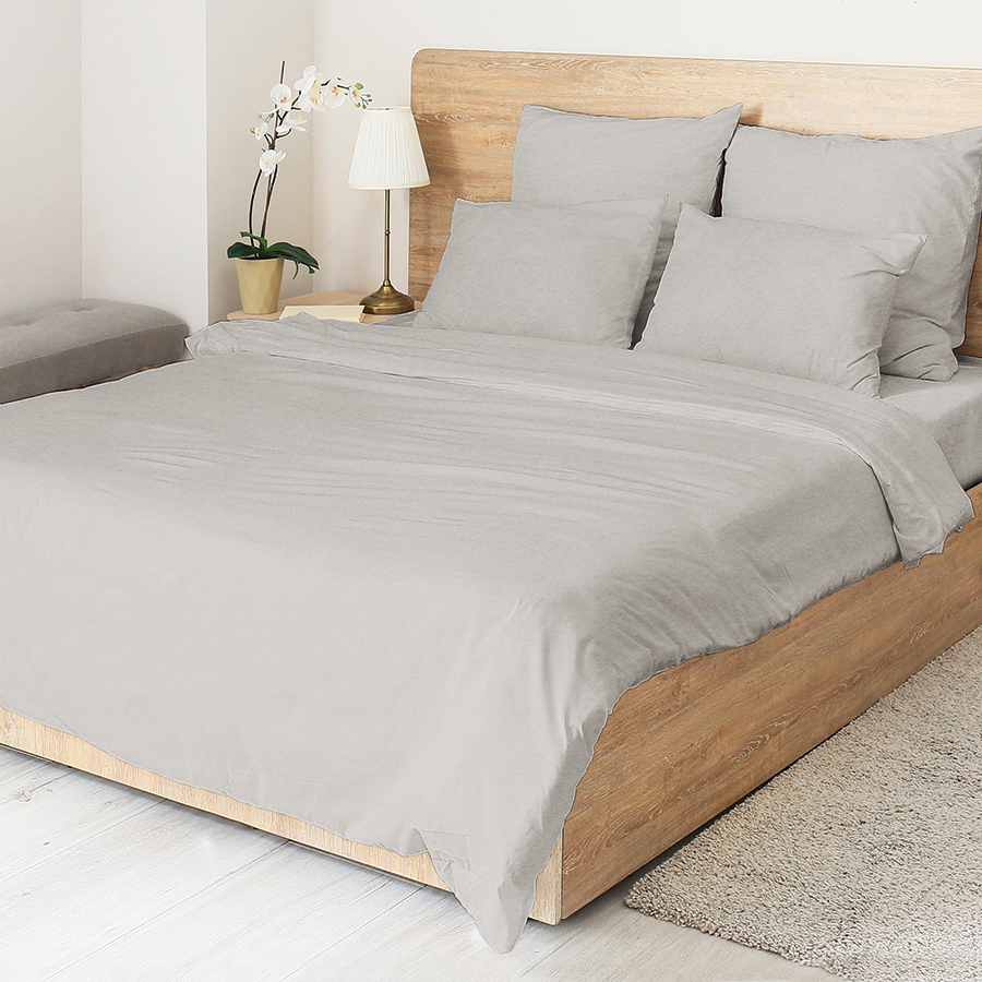 

CLASSIC by T Постельное белье Иоланта цвет: серый (1,5 спал.)