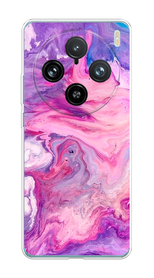

Чехол на Vivo X100 Pro "Нежно-розовая абстракция", Розовый, 2611850-1