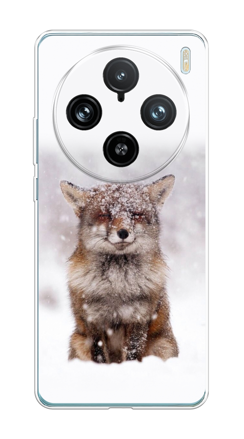 

Чехол на Vivo X100 Pro "Зимняя лиса", Белый;серый;коричневый, 2611850-1