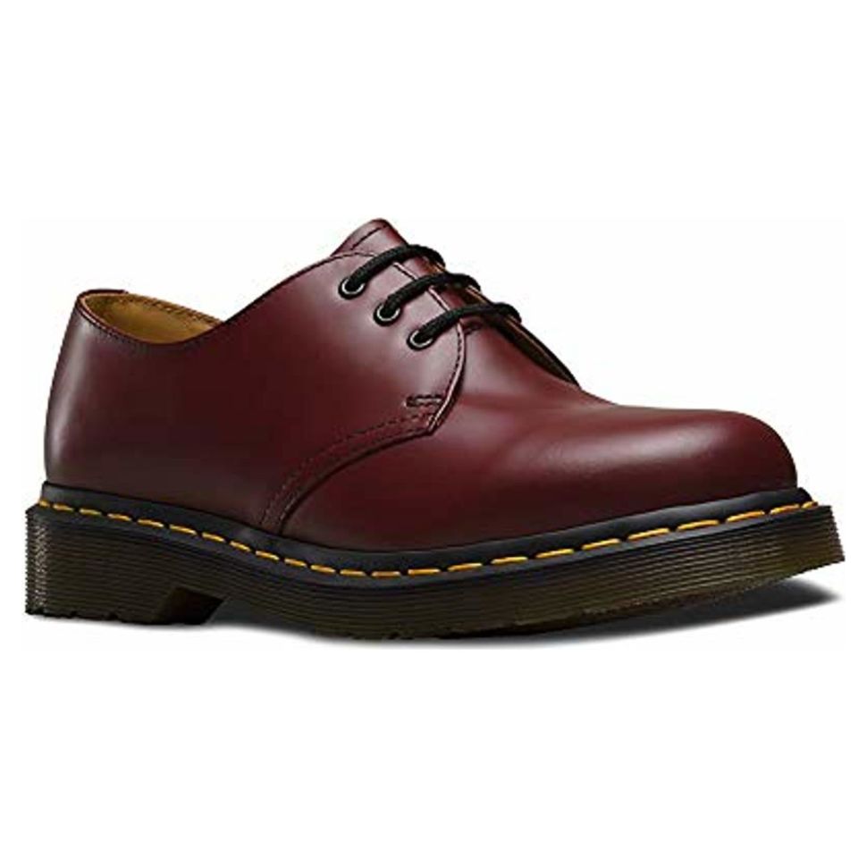 Полуботинки мужские Dr. Martens 10085600 бордовые 44 EU