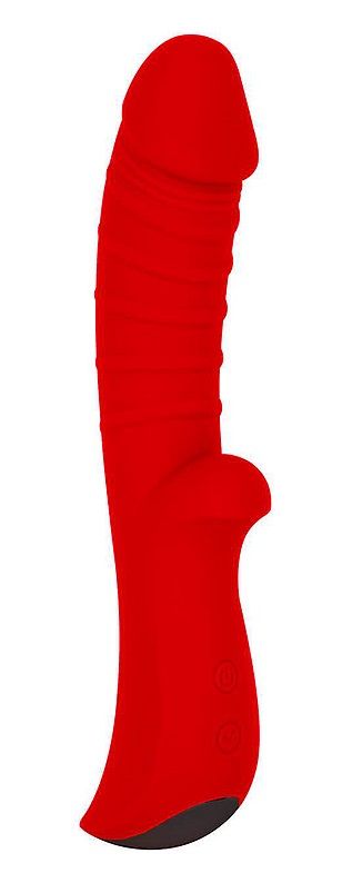 фото Вибромассажер erokay 5 silicone wild passion красный 19,1 см