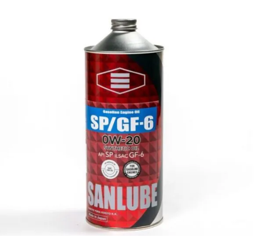 Масло моторное SANLUBE 0W-20 Синтетическое 1 л