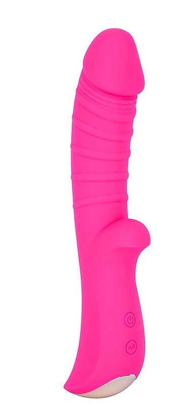 фото Вибромассажер erokay 5 silicone wild passion ярко-розовый 19,1 см