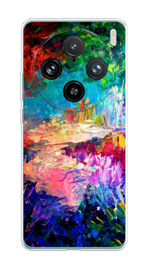 

Чехол на Vivo X100 Pro "Лес-гуашь", Синий;розовый;зеленый, 2611850-1